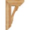 Ekena Millwork Olympic Slat Rough Sawn Bracket w/ Offset Brace, Western Red Cedar, 8"W x 20"D x 32"H BKT0806X20X32OLY06RWR - alternate 2